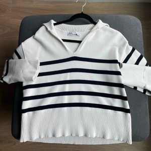 Zara knit striped sweater
